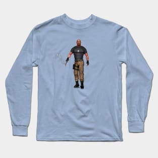 Agent Luke Hobbs Long Sleeve T-Shirt